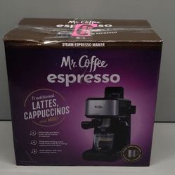 Mr. Coffee Steam Espresso Maker