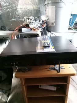 Samsung  dvd recorder and VHS player