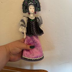 Handmade Vintage Russian Doll
