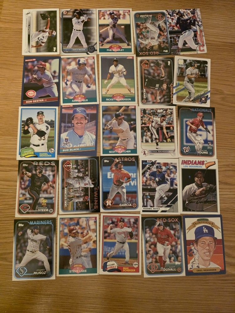 Baseball Card Assortment