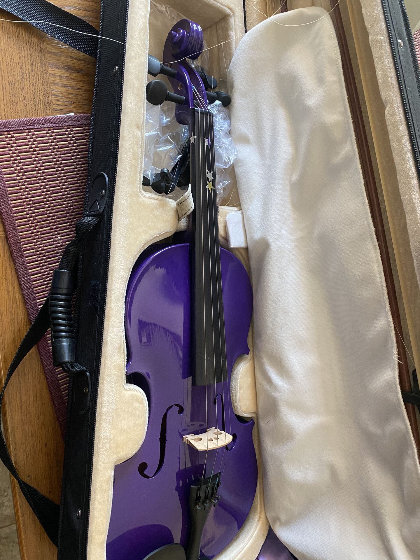 Purple Violin 4/4 Like New