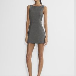 Babaton Gray bond dress Size 10, NWT!
