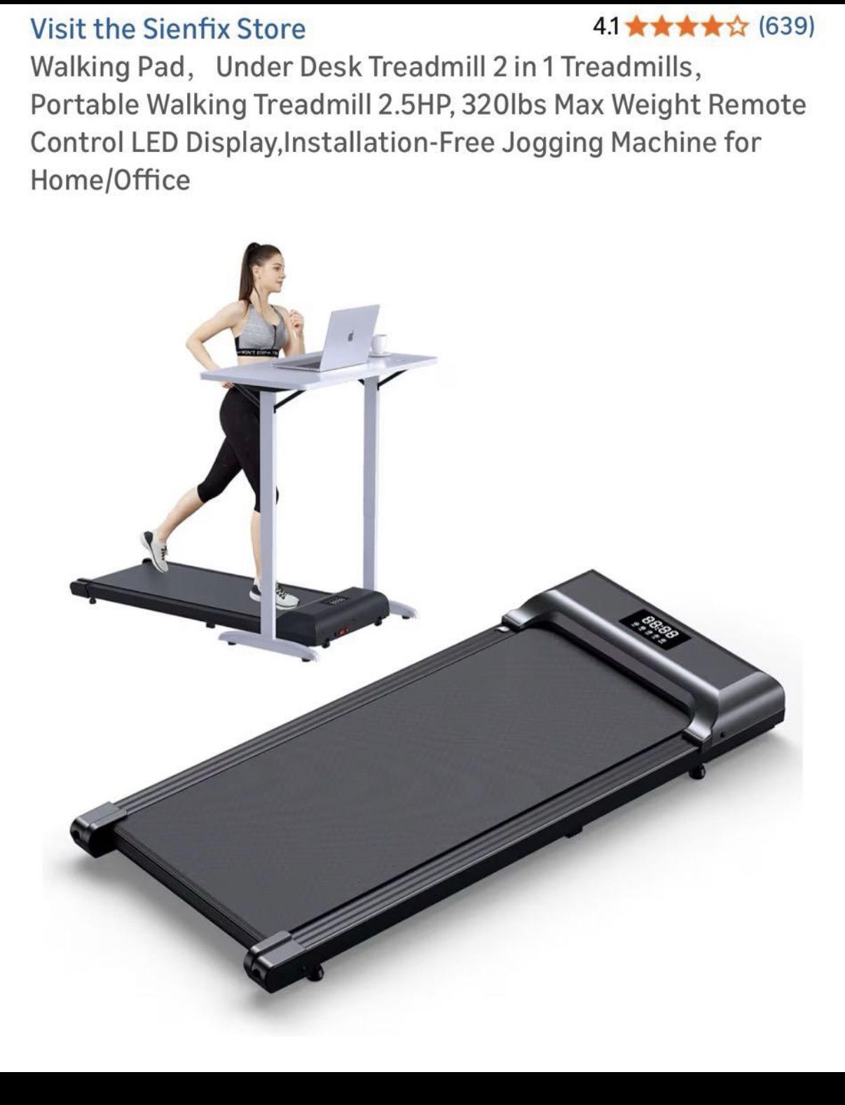 Caminadora “walking pad”