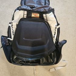 Rawlings Black/White Baseball/Softball Backpack
