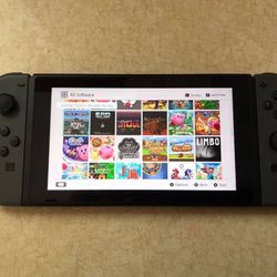 NINTENDO SWITCH with 125 POPULAR SWITCH GAMES
