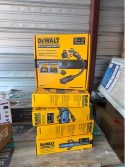 Dewalt Tesla to J1772 EV Charging Adapter 40A – Brand New