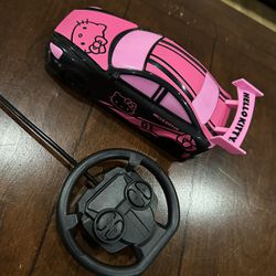 Hello Kitty Racing Remote Control Car
