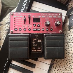 boss rc30 twin loop station
