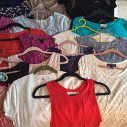 Huge Lot Of Women’s Shirts $3 EACH Mostly Size M