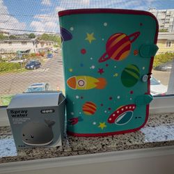 Kids Toddlers Leaning Book & Whale Sprinkler Water Toy