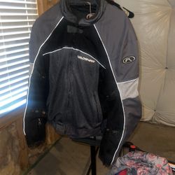 Motorcycle Jacket (Large) Leather 