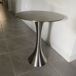 Silver Side Table 