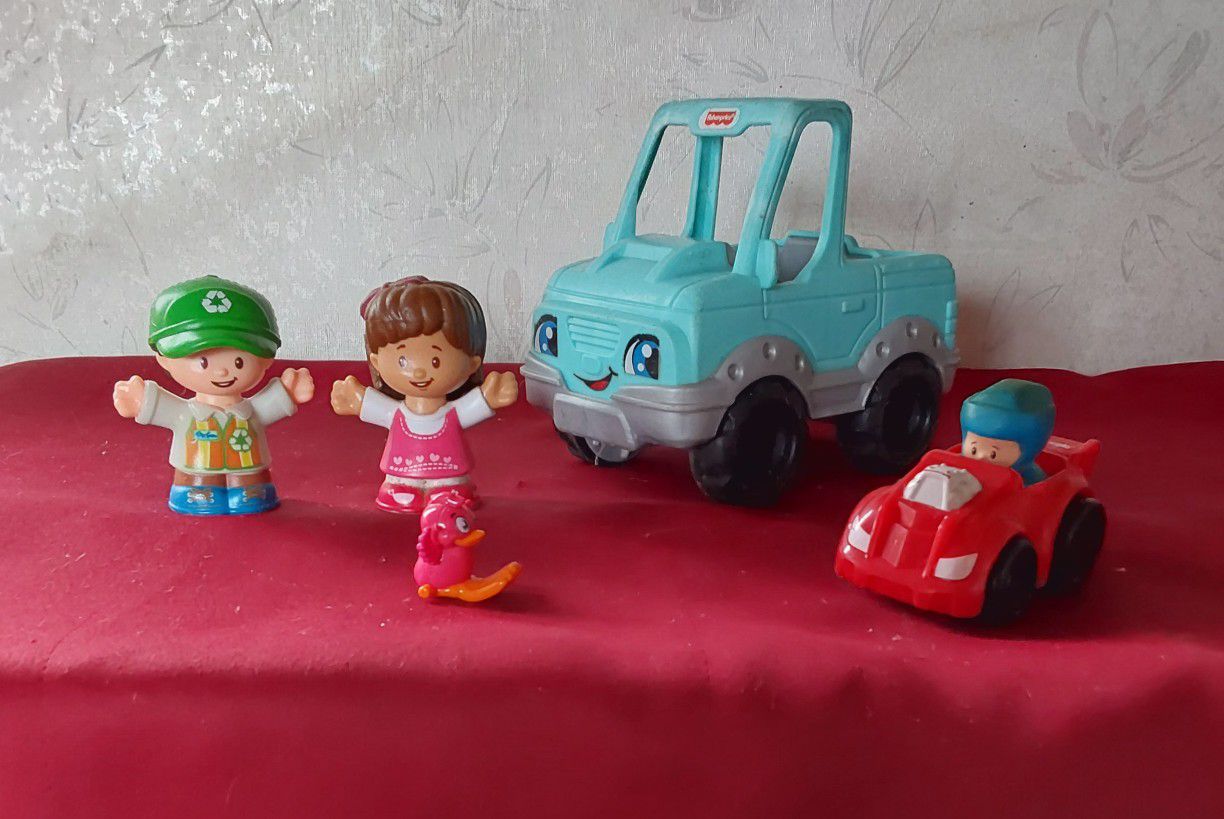 Fisher Price Little People Toy Lot