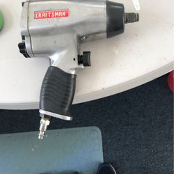 Impact Wrench, Craftman  1/2". Used with an air compressor