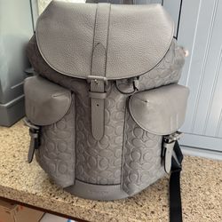 Coach Warner Backpack and two piece wallet set