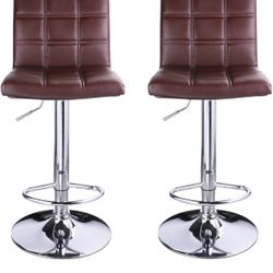 Seat Replacement for bar stools 2 Pcs Brown 