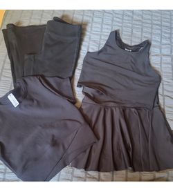 Girl Clothing Bundle Black Sets