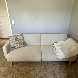 ✨ Modern Futon Sofa Bed 🛋️ | Convertible Couch | Small Space Friendly ✨