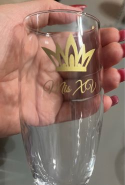 Quince champagne glasses