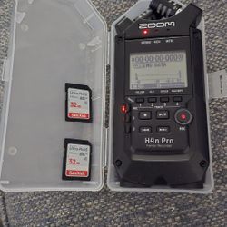 Zoom H4n Pro 4-Track Portable Recorder,