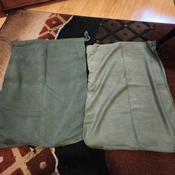 2 Military Issued Laundry Bags