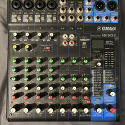 YAMAHA MG10XU 10-Input Stereo Mixer with Effects