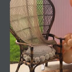 Wicker Chair Vintage  