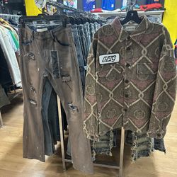 New Stacked Jeans New Jacket 