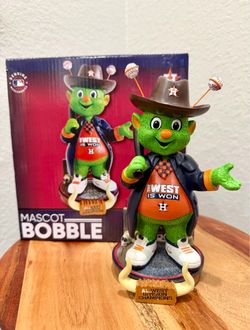 Houston Astros Orbit Mascot Bobblehead 2023 Division Champs Limited Edition /322