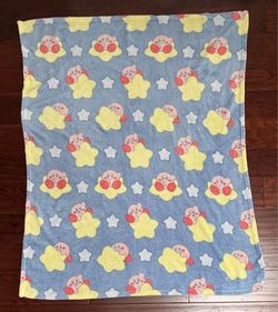Nintendo Kirby Throw Blanket 49”x40” just $5