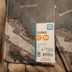 2 Brand New Notebooks  / Journals 240 Pages 