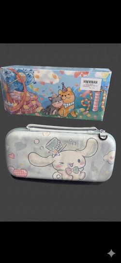 Nintendo switch Cinamoroll case with proctector/ grips