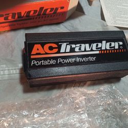AC Traveler . Turns your Cars Cigarette Lighter into an AC 
