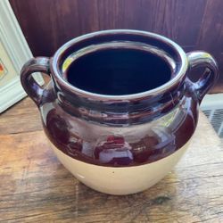 Authentic 1930a Bean Pot For Preparing beans Etc ! 