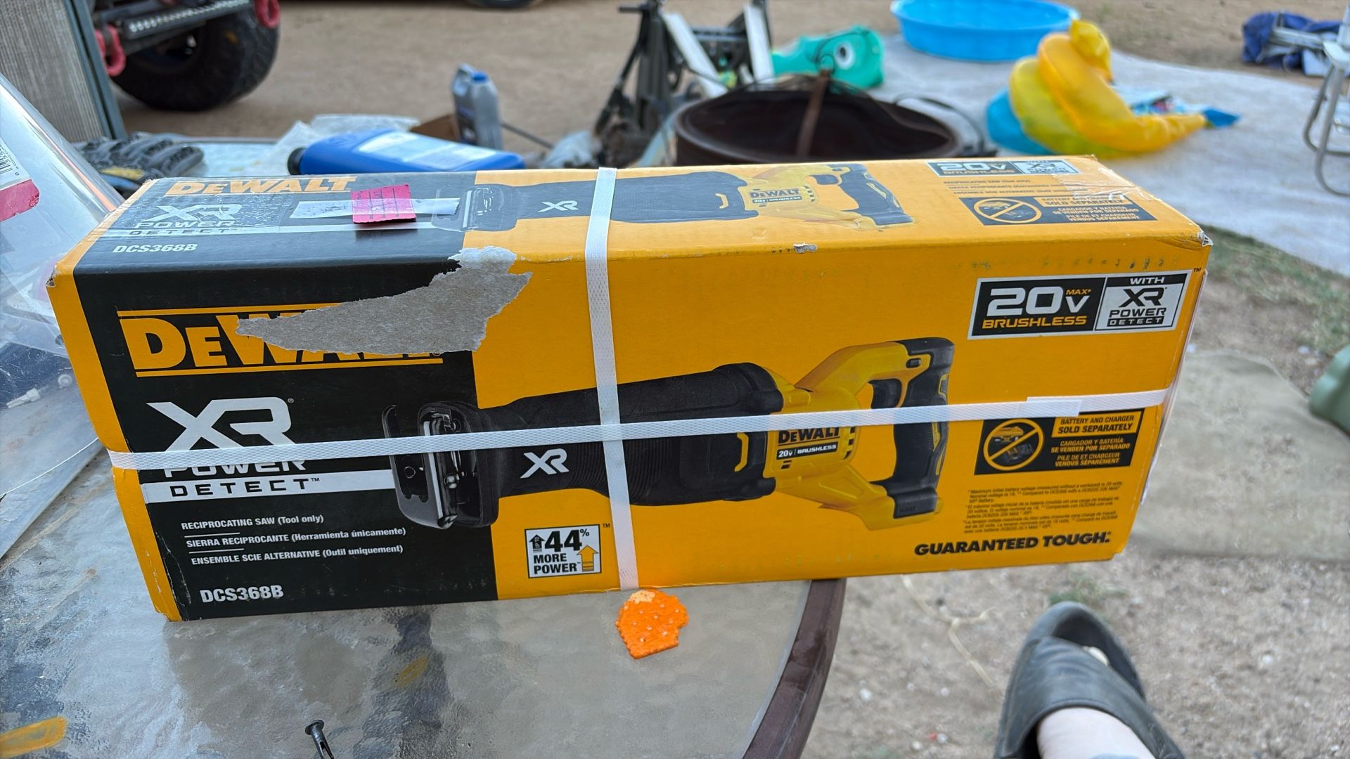 Dewalt Xr 20v Power Detect Sawzall