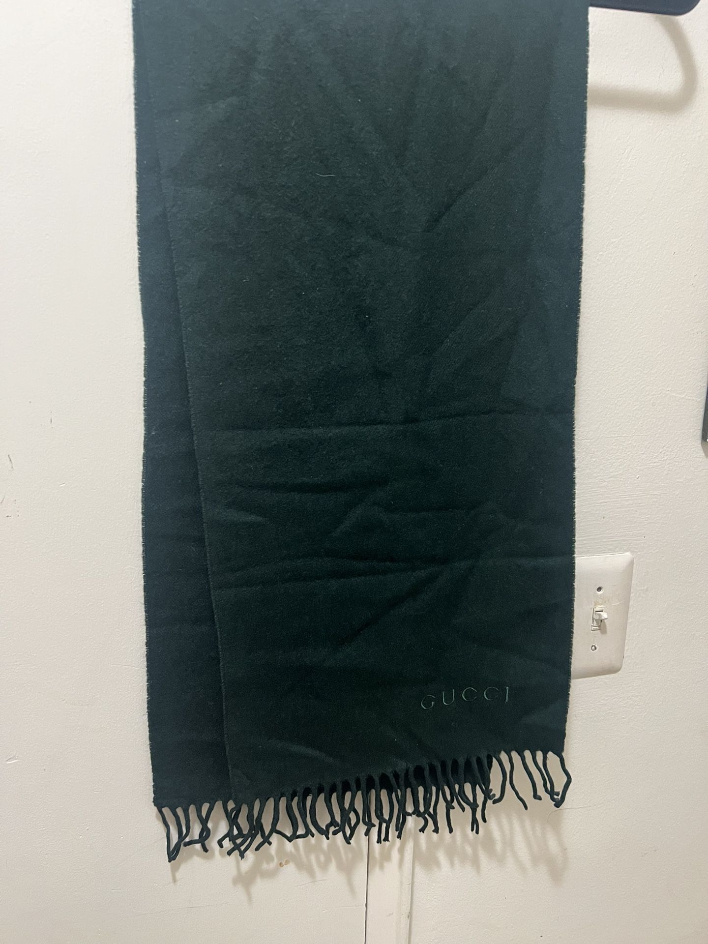 GUCCI PRE OWNED SCARF 100% CASHMERE