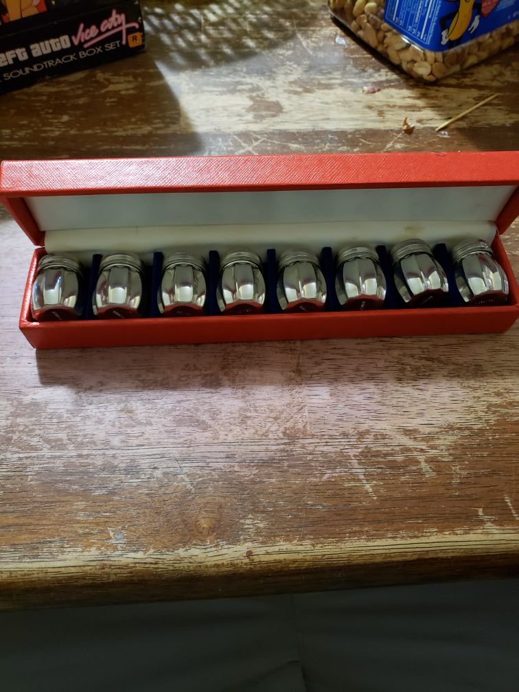 vintage mini salt shakers