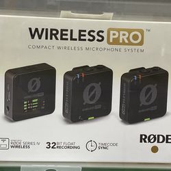 Rode Wireless Pro 2 Person Mic