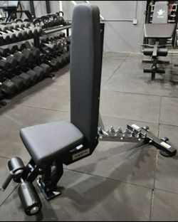 BRAND NEW Adjustable FID Weight Bench, Incline To Decline, Squat Rack, Bumper Plates, Barbell, Gym Mats Rubber Flooring 