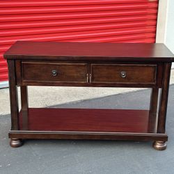 Console Table With Drawers
