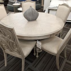 6pc Round Dining Set