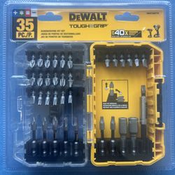 DEWALT TOUGH GRIP Screwdriver Bit Set 35-Piece