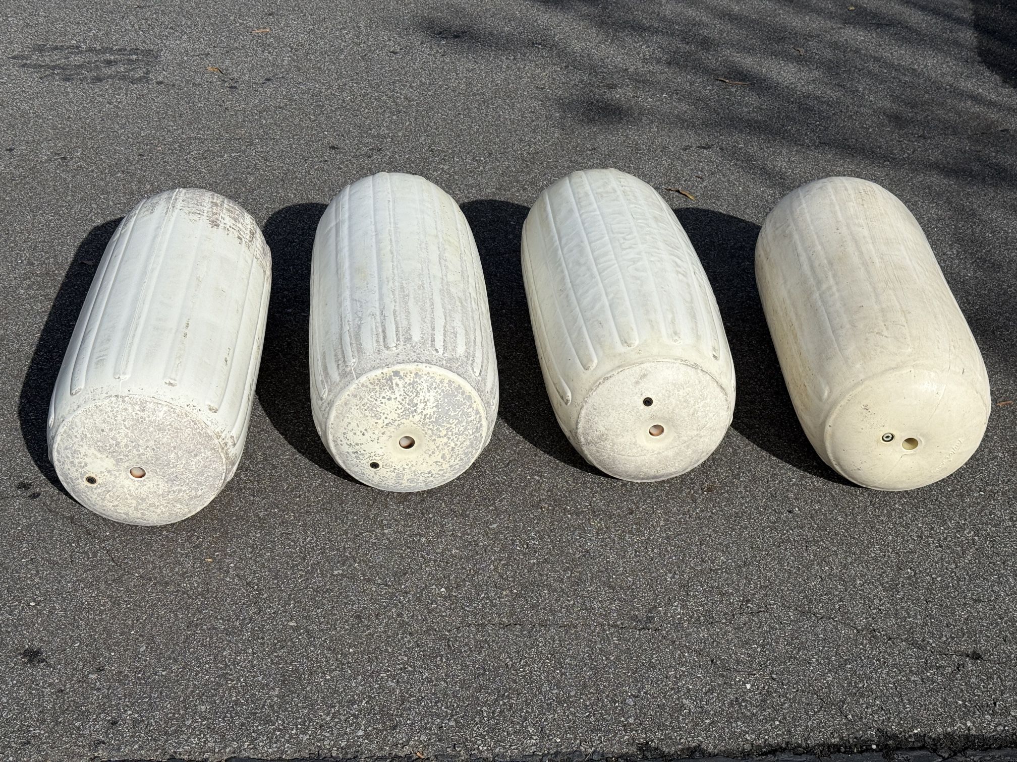 Large Boat Fenders, Set Of 4