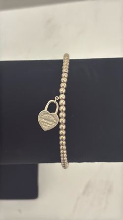 Tiffany & co. 925 bracelet w/ heart