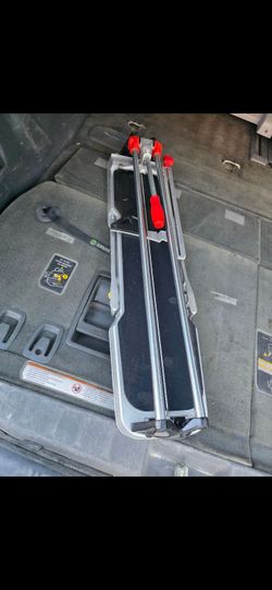 Manual Tile Cutter with Red Handle