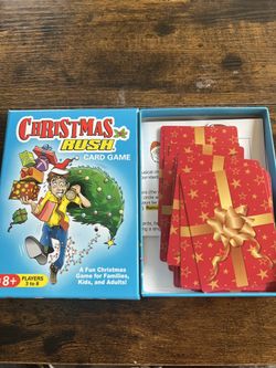 Christmas Rush Card Party Game 