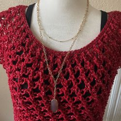 Blusa Crochet L