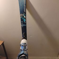 Rossignol Skis With Boots And Poles