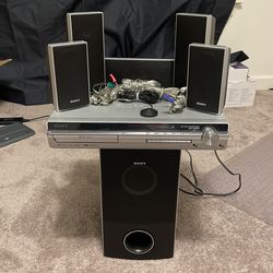 Sony 5.1 Home Theater, 5 Disc Changer
