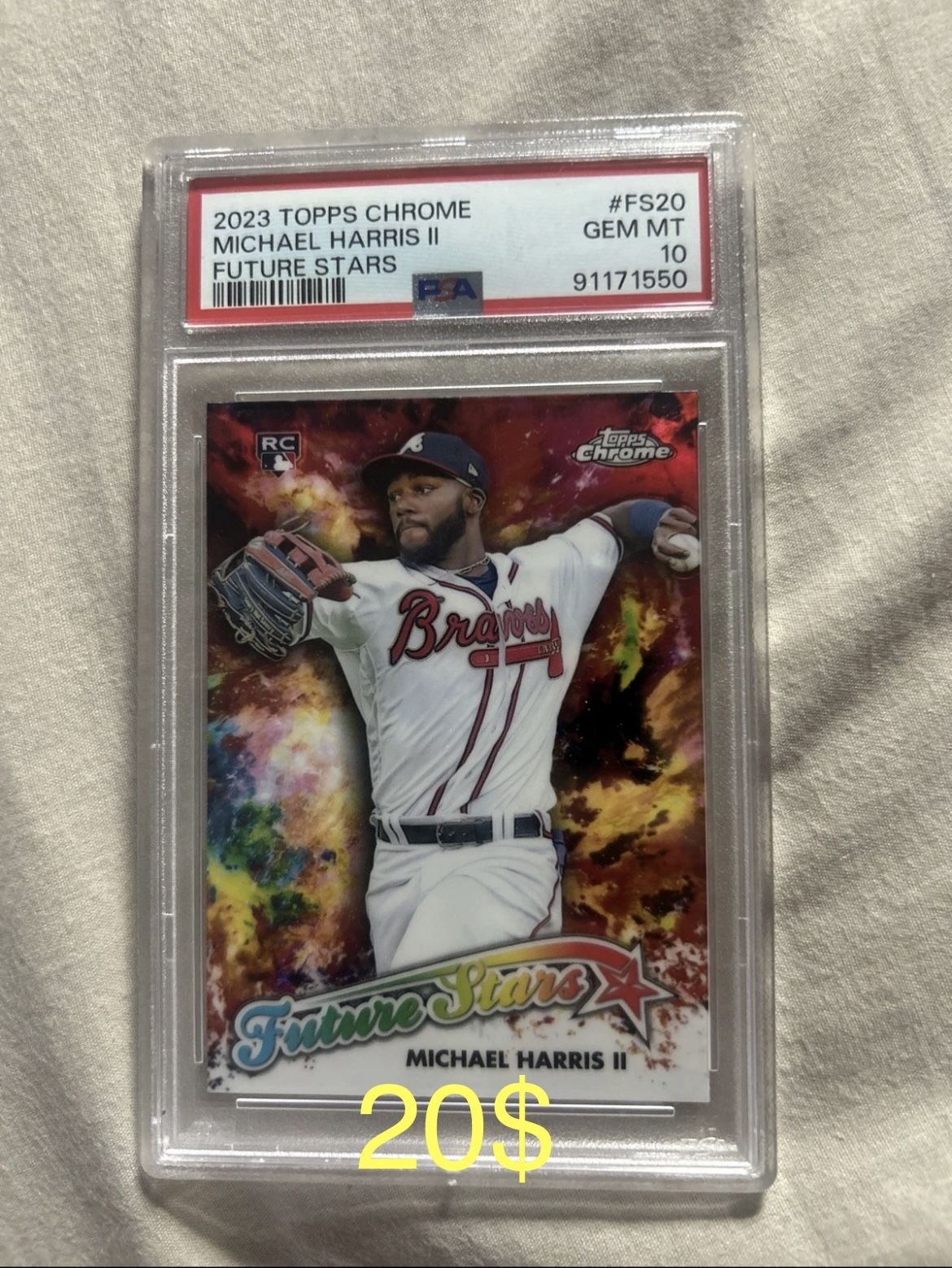 2023 Topps Chrome PSA 10 Michael Harris RC